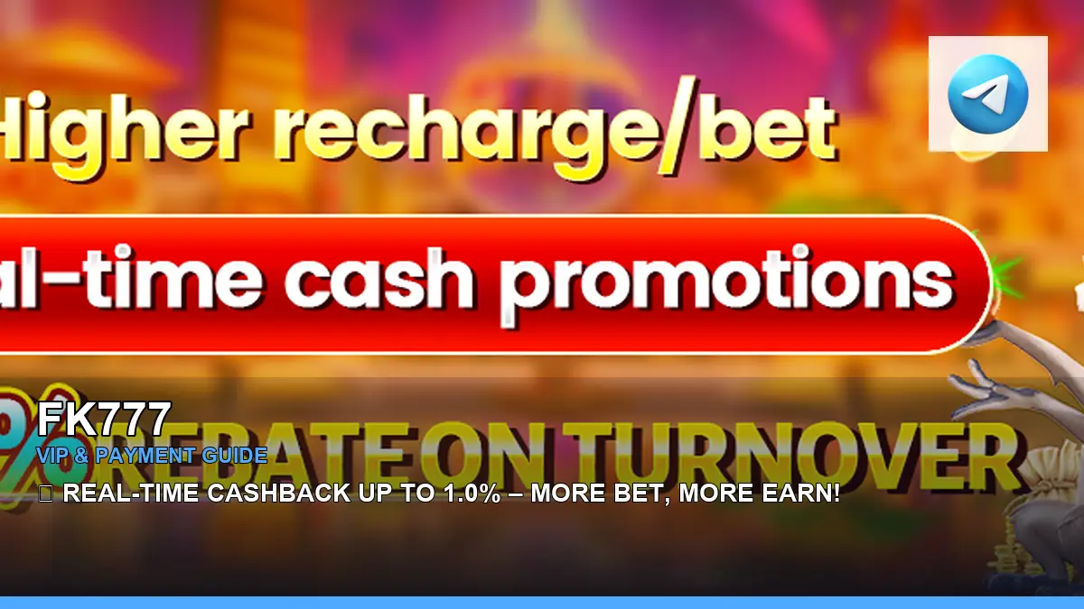 FK777 VIP levels and casino rewards for Philippine players