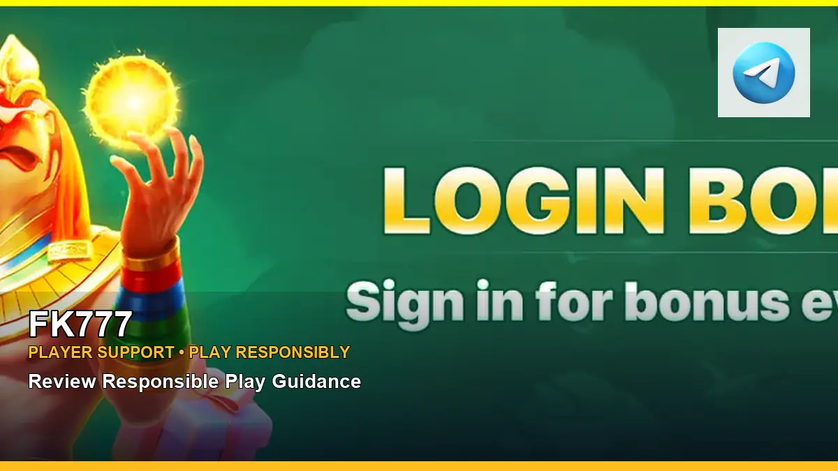 FK777 player support and responsible gaming guide for Philippine players